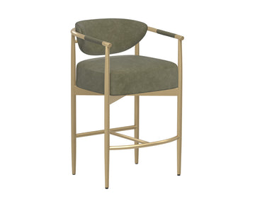 Heloise Counter Stool-Ivanhoe Pine