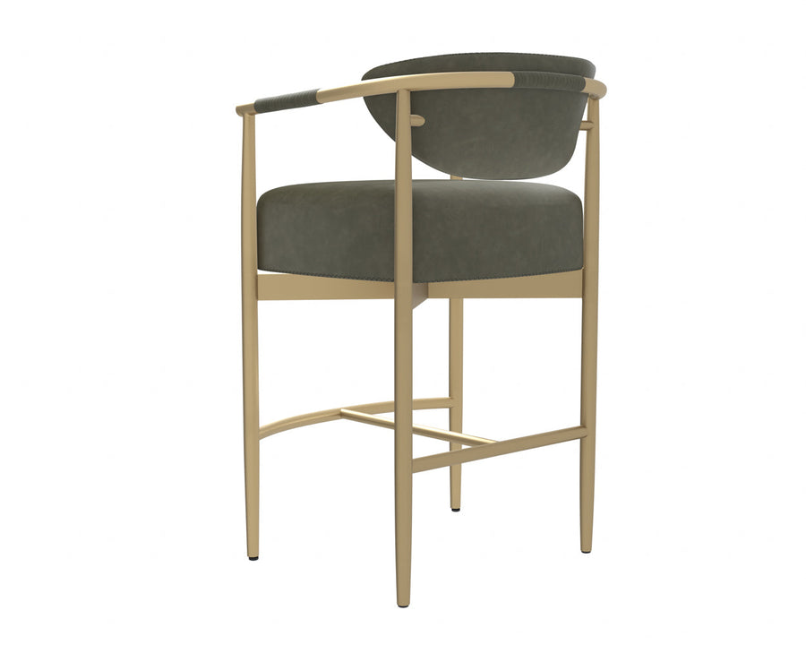 Heloise Counter Stool-Ivanhoe Pine
