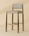 Bayard Barstool - Antique Brass