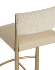 Bayard Barstool - Antique Brass