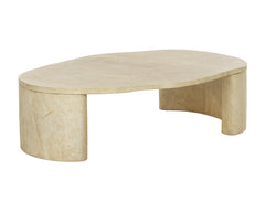 Savinah Coffee Table - Travertine Look