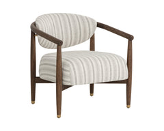 Sigrid Lounge Chair - Antique Brown-Gifford Script