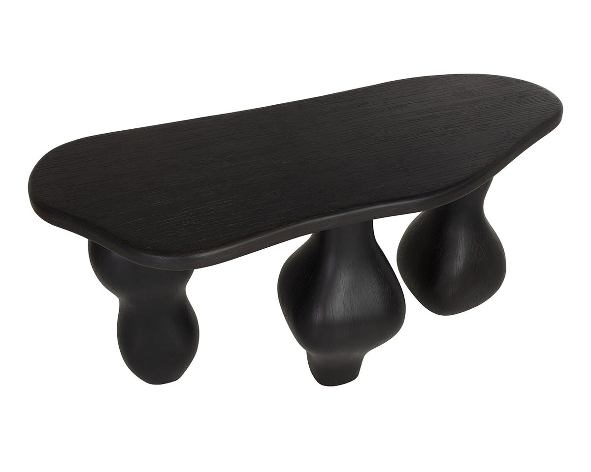 Ines Console Table-Black