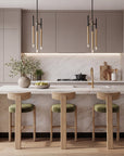 Horton Counter Stool - Rustic Oak