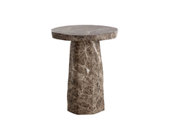 Baldur End Table - Marble Look