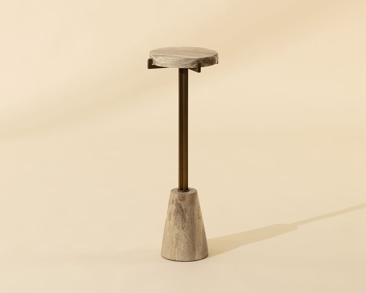 Tamlin End Table-Brown