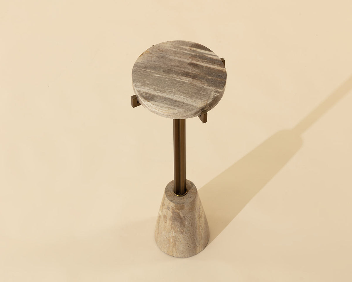 Tamlin End Table-Brown