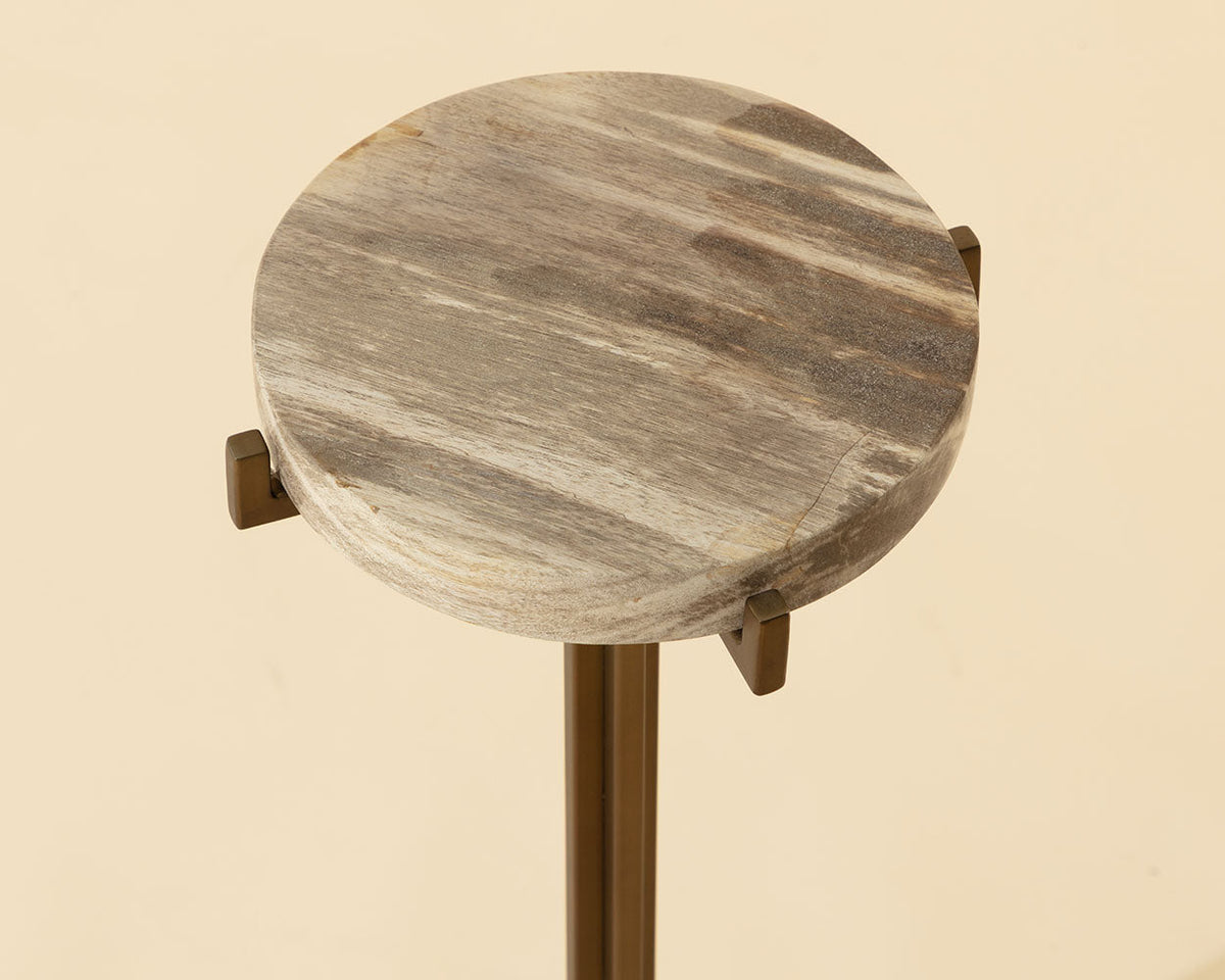 Tamlin End Table-Brown