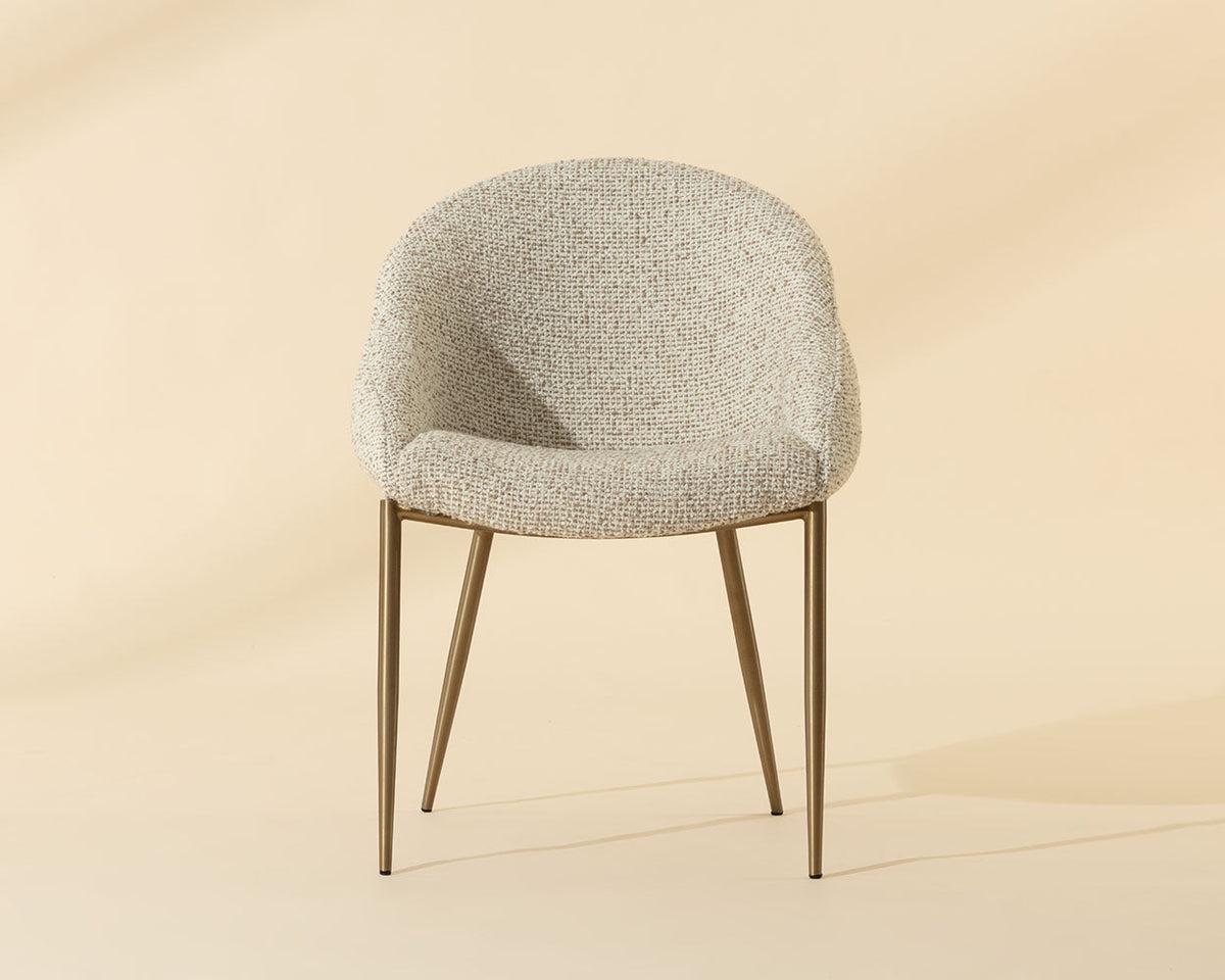 Caprielle Dining Armchair-Noah Ecru