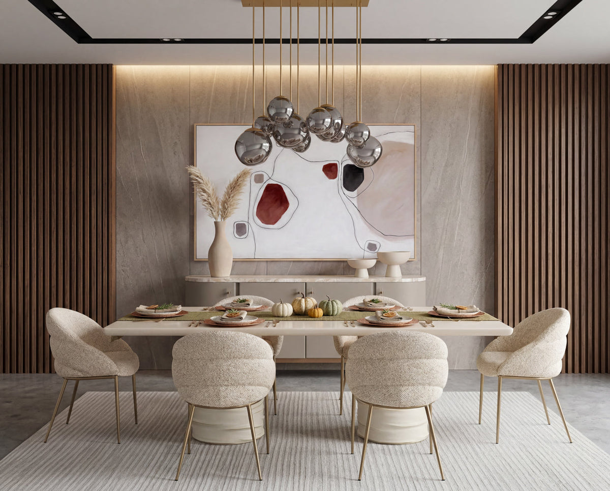 Caprielle Dining Armchair-Noah Ecru