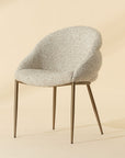 Caprielle Dining Armchair-Noah Ecru