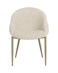 Caprielle Dining Armchair-Noah Ecru