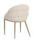 Caprielle Dining Armchair-Noah Ecru