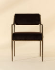 Leticia Dining Armchair-Diamond Mink