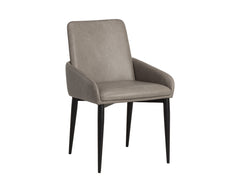 Carlo Dining Armchair-Ivanhoe Mineral