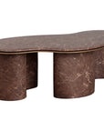 Isola Coffee Table - Marble Look