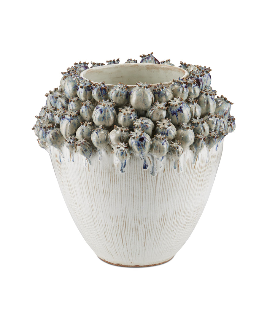 Poppy Pod Crown Large Vase