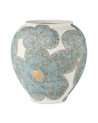 Bloom Blue & Ivory Vase