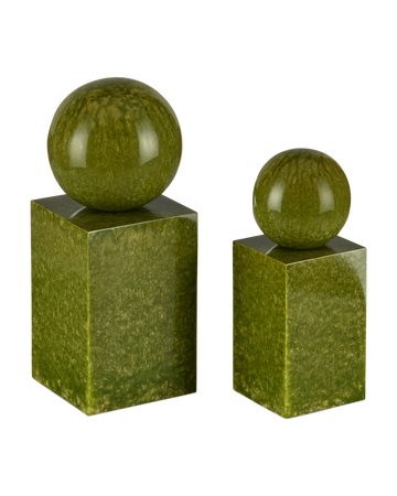 Nova Green Object Set of 2