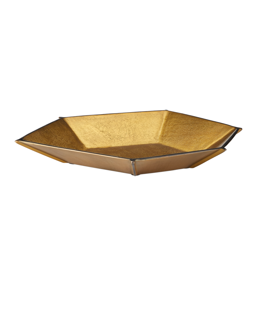 Merola Antique Brass Bowl