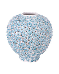 Daisy Blue Large Vase