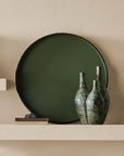 Cuoio Round Tray