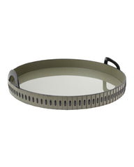 Cuoio Round Tray
