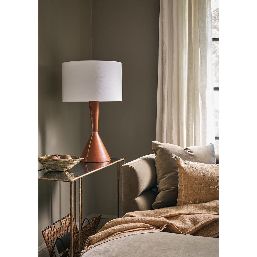 Denver Leather Table Lamp