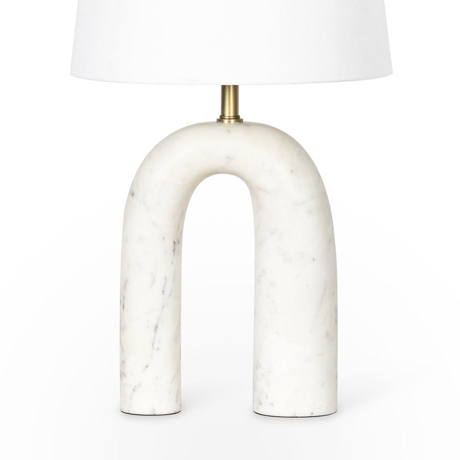 Slinkly Marble Table Lamp - Maison Vogue
