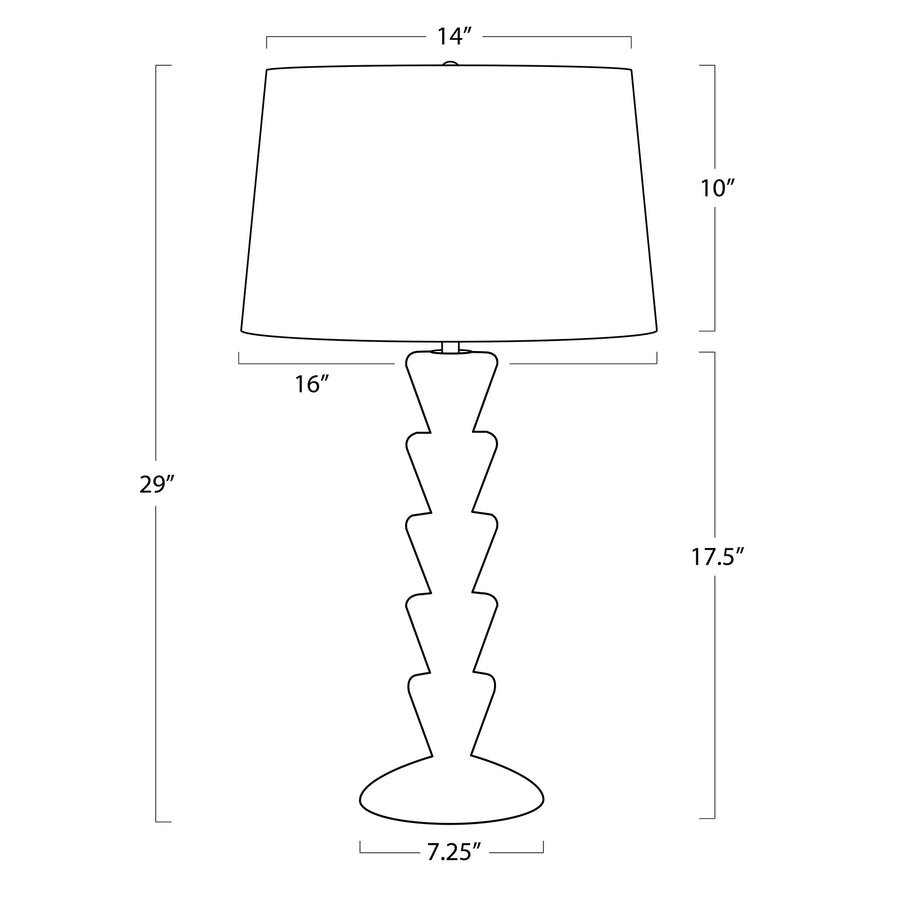 Patricia Jade Table Lamp