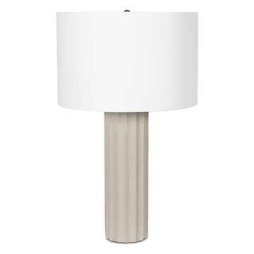 Tambour Concrete Table Lamp