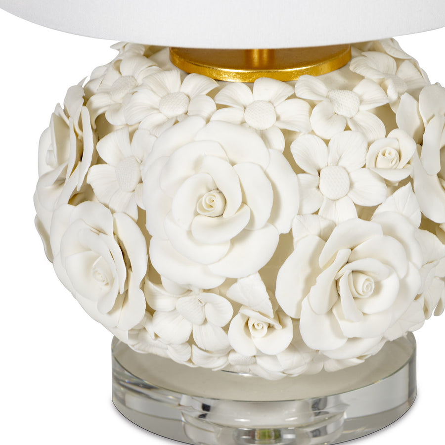 Alice Porcelain Flower Mini Lamp