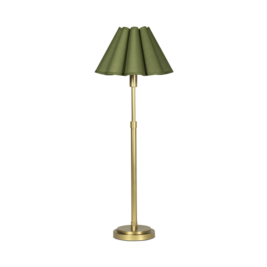 Polly Buffet Lamp-Green Shade