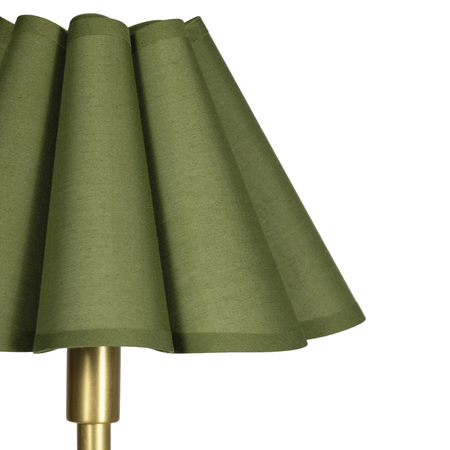 Polly Buffet Lamp-Green Shade