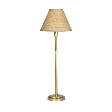 Polly Buffet Lamp-Woven