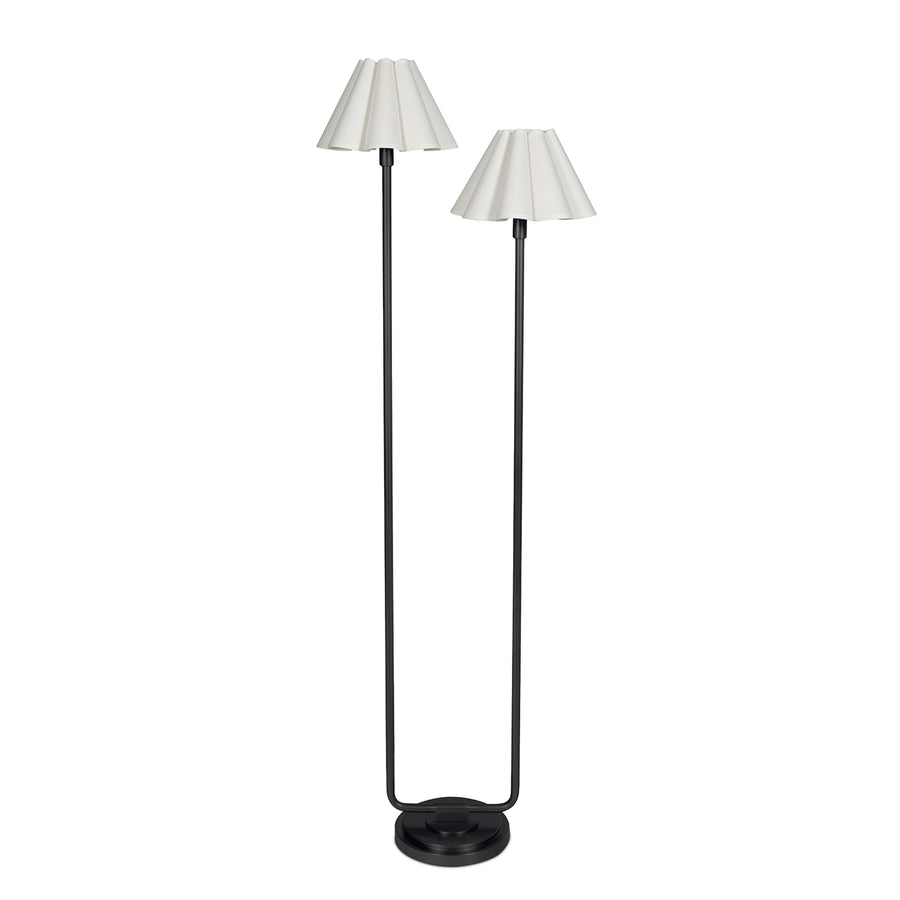 Polly Floor Lamp-White Shade