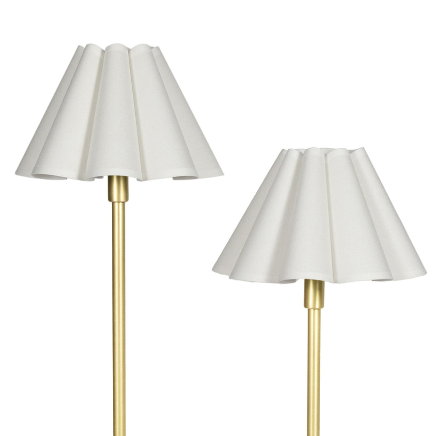 Polly Floor Lamp-White Shade