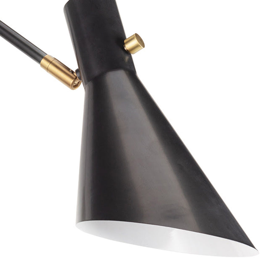 Spyder Single Arm Sconce (Black)