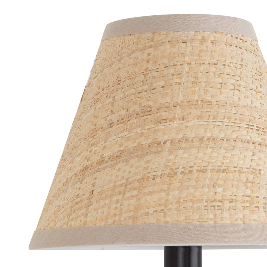 Polly Sconce Single-Rattan Shade