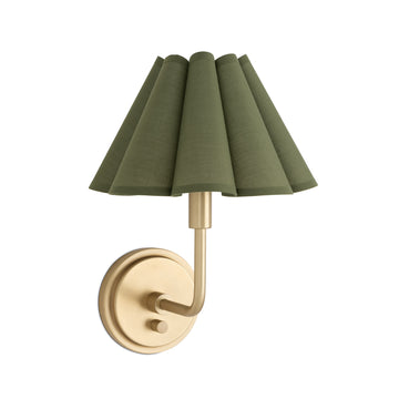 Polly Sconce Single-Green Shade