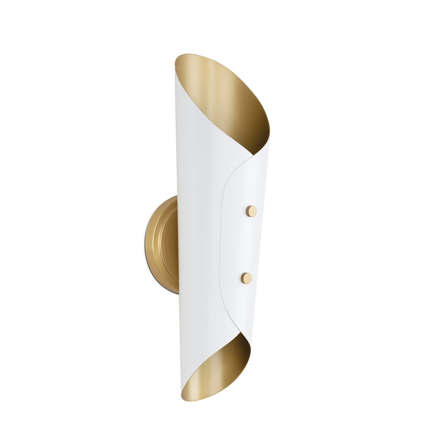 Vest Sconce-White