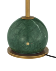 Journey Green & Brass Cordless Table Lamp