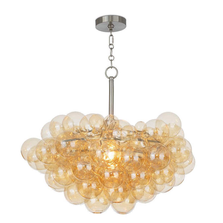 Bubbles Chandelier Amber