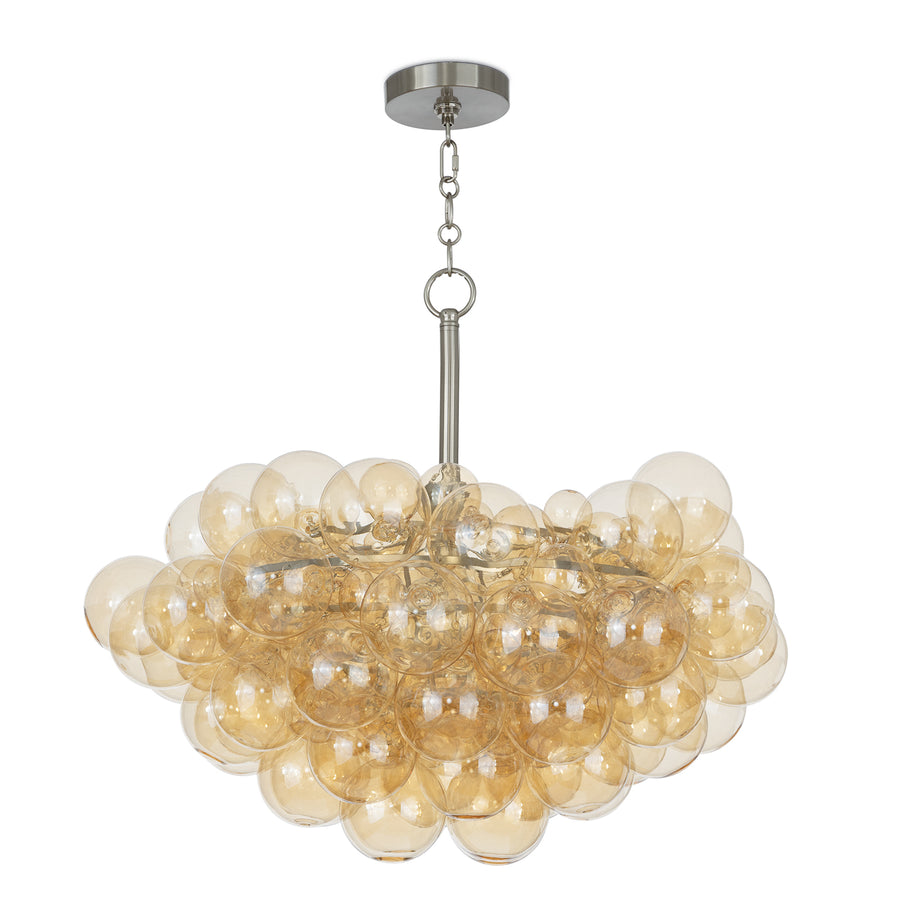 Bubbles Chandelier Amber