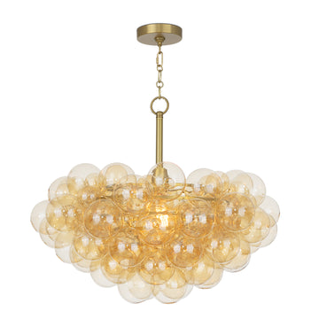 Bubbles Chandelier Amber