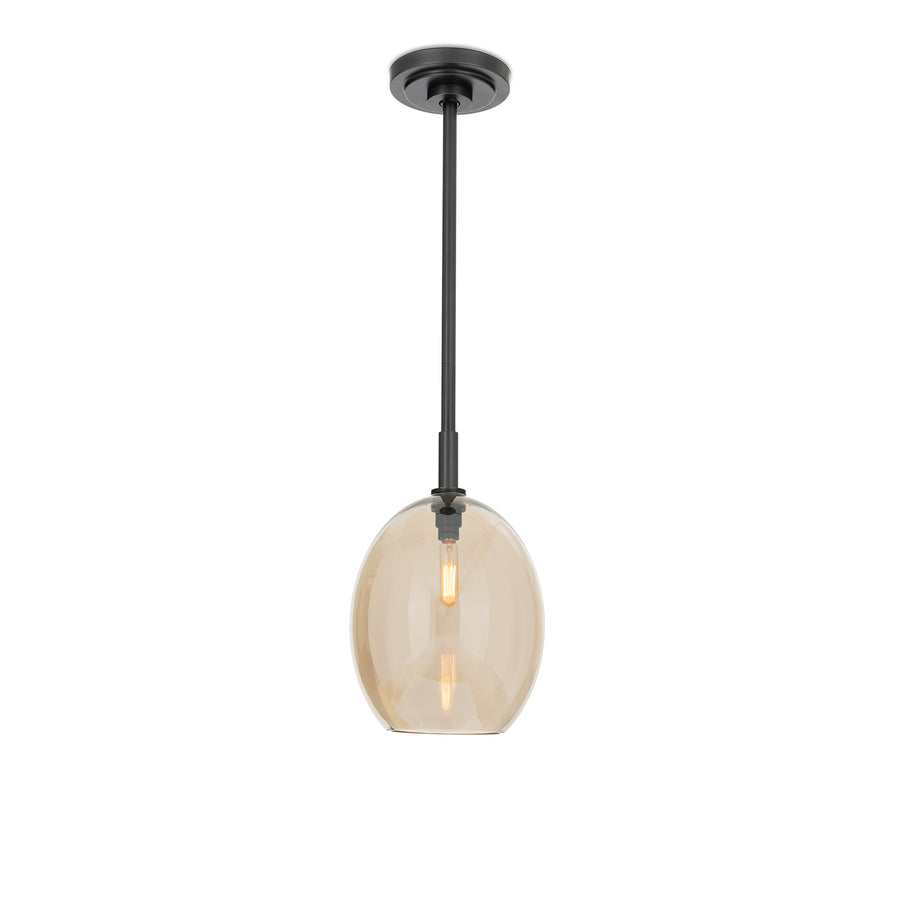 Artemis Pendant Single-Clear Globe