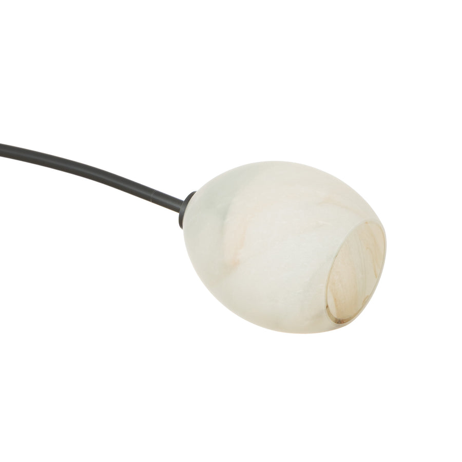 Artemis Pendant Double-Alabaster Glass-Oil-Rubbed Bronze