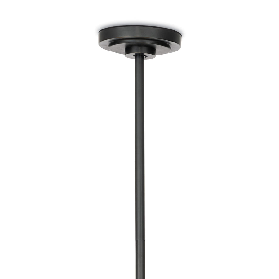 Artemis Pendant Double-Champagne Glass-Oil-Rubbed Bronze