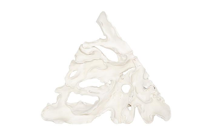 Contour Cast Root Triangle Wall Art, Faux Bleached