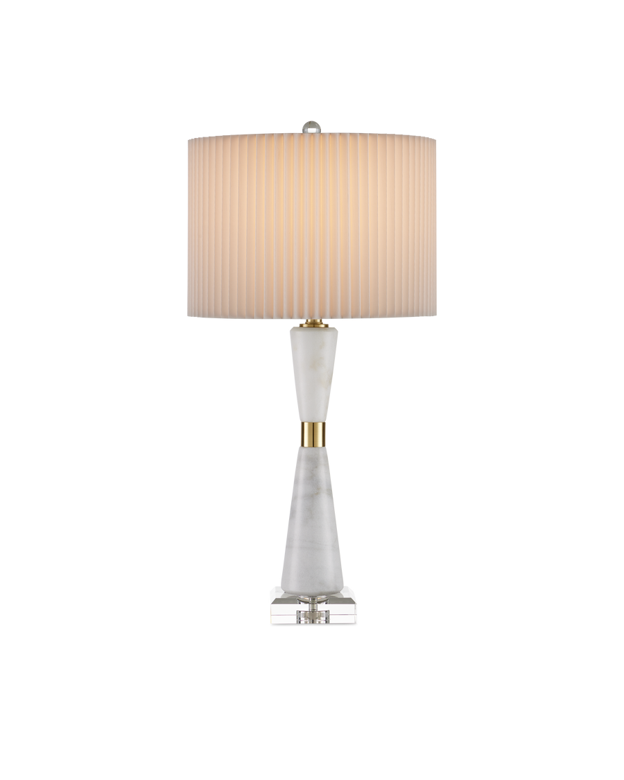 Edelmar White Table Lamp